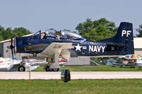 N555PF @ KOSH - North American T-28B Trojan [200-336] Oshkosh-Wittman Regional~N 30/07/2008 - by Ray Barber