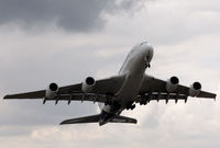 F-WWDD @ EGLF - Taking off at the start of it's flying display. - by kenvidkid