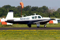 N9414V @ KFLD - Mooney M.20F Executive [700025] Fond Du Lac County~N 01/08/2008 - by Ray Barber