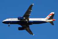 G-EUYE @ EGLL - Airbus A320-232 [3912] (British Airways) Home~G 10/11/2013. On approach 27R. - by Ray Barber