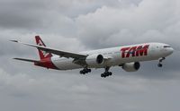 PT-MUF @ MIA - TAM 777-300 - by Florida Metal