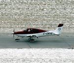 C-GWVS @ CYWG - Cirrus SR22 taxiing after landing in Winnipeg, MB. - by Kreg Anderson