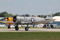 N3931R @ KOSH - North American T-6 - by Mark Pasqualino