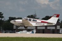 N303JA @ KOSH - Beech A55