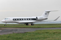 G-ULFS @ EGFF - Gulfstream 650, previously N388GA, Profred Partners, Oxford based, seen parked up at EGFF. - by Derek Flewin