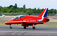 XX264 @ EGLF - Arriving at FIA 2010. - by kenvidkid