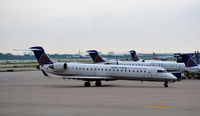 N158GJ @ KORD - Taxi O'Hare - by Ronald Barker