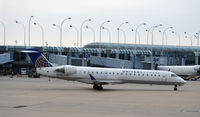 N158GJ @ KORD - Taxi to park  O'Hare - by Ronald Barker