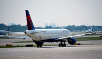 N322US @ KORD - Taxi for takeoff O'Hare - by Ronald Barker