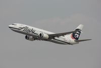 N594AS @ KLAX - Boeing 737-800 - by Mark Pasqualino