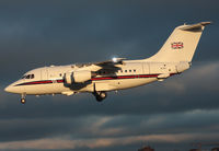 ZE701 @ ESSB - On short final from Northolt.