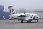 M-MSGG @ EGGW - 2013 Bombardier CL-600-2B16 Challenger 605, c/n: 5936 at Luton - by Terry Fletcher