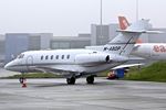 M-ABDP @ EGGW - 2003 Raytheon Aircraft Company HAWKER 800XP, c/n: 258609 at Luton - ex N80HX - by Terry Fletcher