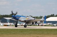 N5427V @ KOSH - North American P-51D - by Mark Pasqualino