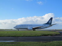 ZK-NGI @ NZAA - Taxying past - these 737-300's are being sold/scrapped so not much time to see in Air NZ colours. - by magnaman