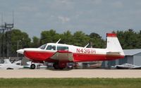 N4361H @ KOSH - Mooney M20J