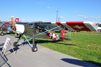 HB-YKQ @ LSMP - Slepcev Storch homebuilt Fieseler Storch lookalike displayed at AIR14 at Payerne Air Base, Switzerland. - by Henk van Capelle