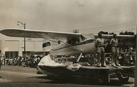 N72705 - Photo taken in late 1940's in a 4th of July parade in Huntington Beach, California by my mother.
Dave Hoisington - by Nellie Hoisington (deceased)