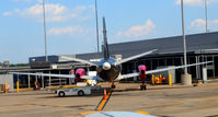 N417XJ @ KIAD - At the gate IAD - by Ronald Barker