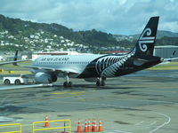 ZK-OXF @ NZWN - newest a320 in fleet - by magnaman
