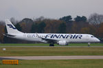 OH-LKI @ EGCC - Finnair - by Chris Hall