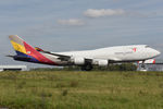 HL7413 @ LOWW - Asiana Boeing 747-400 - by Dietmar Schreiber - VAP