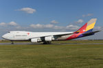 HL7420 @ LOWW - Asiana Boeing 747-400 - by Dietmar Schreiber - VAP