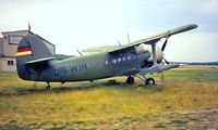 D-FWJH @ EDAZ - Antonov An-2T [1G142-33] Schonhagen~D 16/06/1992