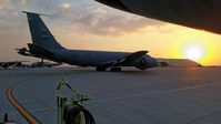 58-0051 - Sunset shot, taxiing out at AL Udied AB, Qatar - by Richard Baker