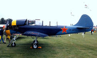 LY-AFV @ EGTC - Yakovlev Yak-52 [899915] Cranfield~G 05/07/1998