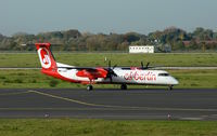 D-ABQB @ EDDL - Luftfahrtgesellschaft Walter (Air Berlin cs.), is here taxiing to the runway at Düsseldorf Int'l(EDDL) - by A. Gendorf