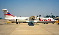 OK-XFB @ LDZA - Aerospatiale AR-72-201 [297] (CSA Czech Airlines) Zagreb~9A 18/06/1996