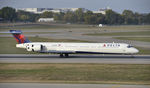 N947DN @ KMSP - Arriving at MSP on 12L - by Todd Royer