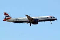 G-EUXJ @ EGLL - Airbus A321-231 [3081] (British Airways) Home~G 07/08/2014. On approach 27L.