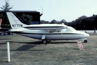 N77TM @ EGKB - N77TM   Mitsubishi MU-2D (MU-2B-10) [116] Biggin Hill~G 14/091974. From a slide. - by Ray Barber