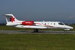 N416GJ @ LOWW - Learjet 36