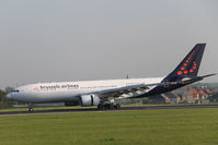 OO-SFZ @ EBBR - Landing on 25L. - by Raymond De Clercq