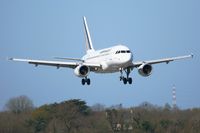 F-GUGK @ LFRB - Airbus A318-111, On final rwy 07R, Brest-Bretagne airport (LFRB-BES) - by Yves-Q