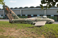 FU-159 - store at Croissy-Beaubourg, with tail RF-84F FU-34 - by B777juju