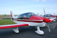 F-GKQM @ LFRU - Robin DR.400-120 Dauphin, Morlaix-Ploujean Regional Airport (LFRU-MXN) air show in september 2014 - by Yves-Q