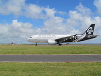 ZK-OJQ @ NZAA - nearly all a320s now in new c/s - by magnaman
