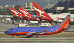 N642WN @ KLAX - Taxiing to gate after landing on 25L at LAX - by Todd Royer