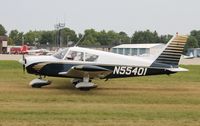 N55401 @ KOSH - Piper PA-28-140 - by Mark Pasqualino