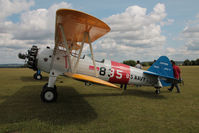 F-AZXN @ LFFQ - PT-27-BW during European Stearman display - by B777juju