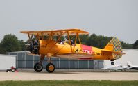 N59901 @ KOSH - Stearman - by Mark Pasqualino