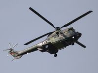 FAB-781 @ SLET - Newest Bolivian Airforce helicopter, Jatun Puma, hovering over Santa Cruz de la Sierra - by confauna