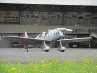 ZK-BEM @ NZAR - outside warbird hangar - by magnaman
