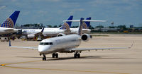 N158GJ @ KORD - Taxi O'Hare - by Ronald Barker