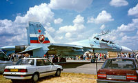 54 BLUE @ EGVA - Sukhoi Su-30 Flanker [96310104010] (Russian Air Force) RAF Fairford~G 19/07/1997