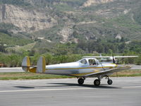 N99711 @ SZP - 1946 ERCO Ercoupe 415-D, Continental O-200 100 Hp upgrade, landing roll Rwy 22 - by Doug Robertson